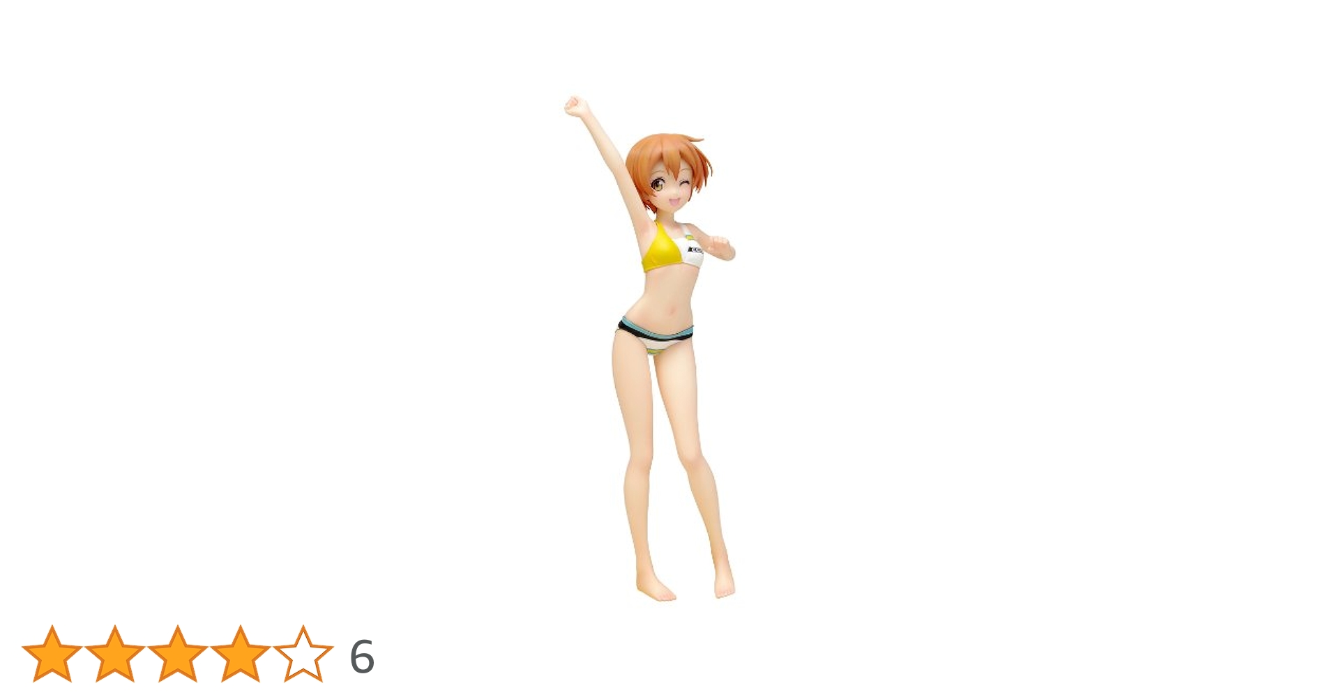 BEACH QUEENS ラブライブ! 星空 凛 1/10スケール PVC製 塗装済み完成品フィギュア BEACH QUEENS ラブライブ！ 星空凛 1/10 完成品フィギュア[WAVE